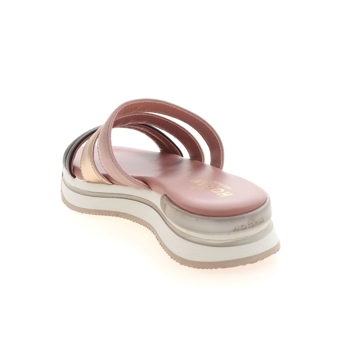 Hogan Triple Strap Sandals
