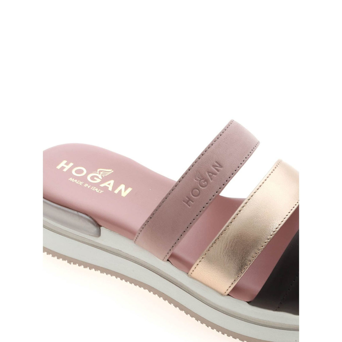 Hogan Triple Strap Sandals