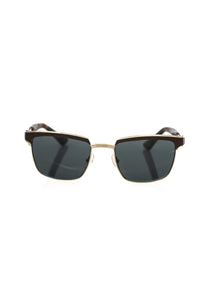Frankie Morello Frankie Morello Brown Metallic Men's Men's Sunglass