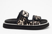 Hogan Double-Strap Flat Sandals
