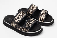 Hogan Double-Strap Flat Sandals