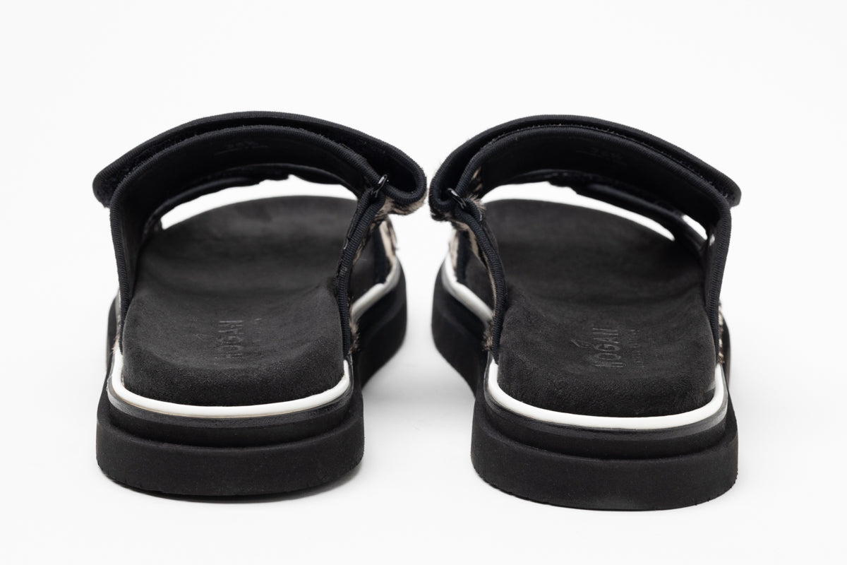 Hogan Double-Strap Flat Sandals