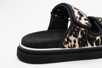 Hogan Double-Strap Flat Sandals
