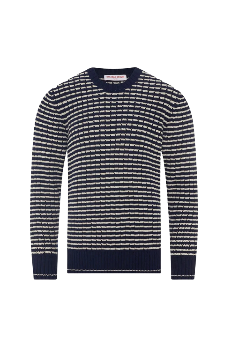 Orlebar Brown Orlebar Brown Lorca Side Stripe-277195-Night Iris/sea Mist