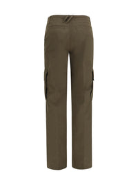 Burberry Women Gabardine Cargo Pants