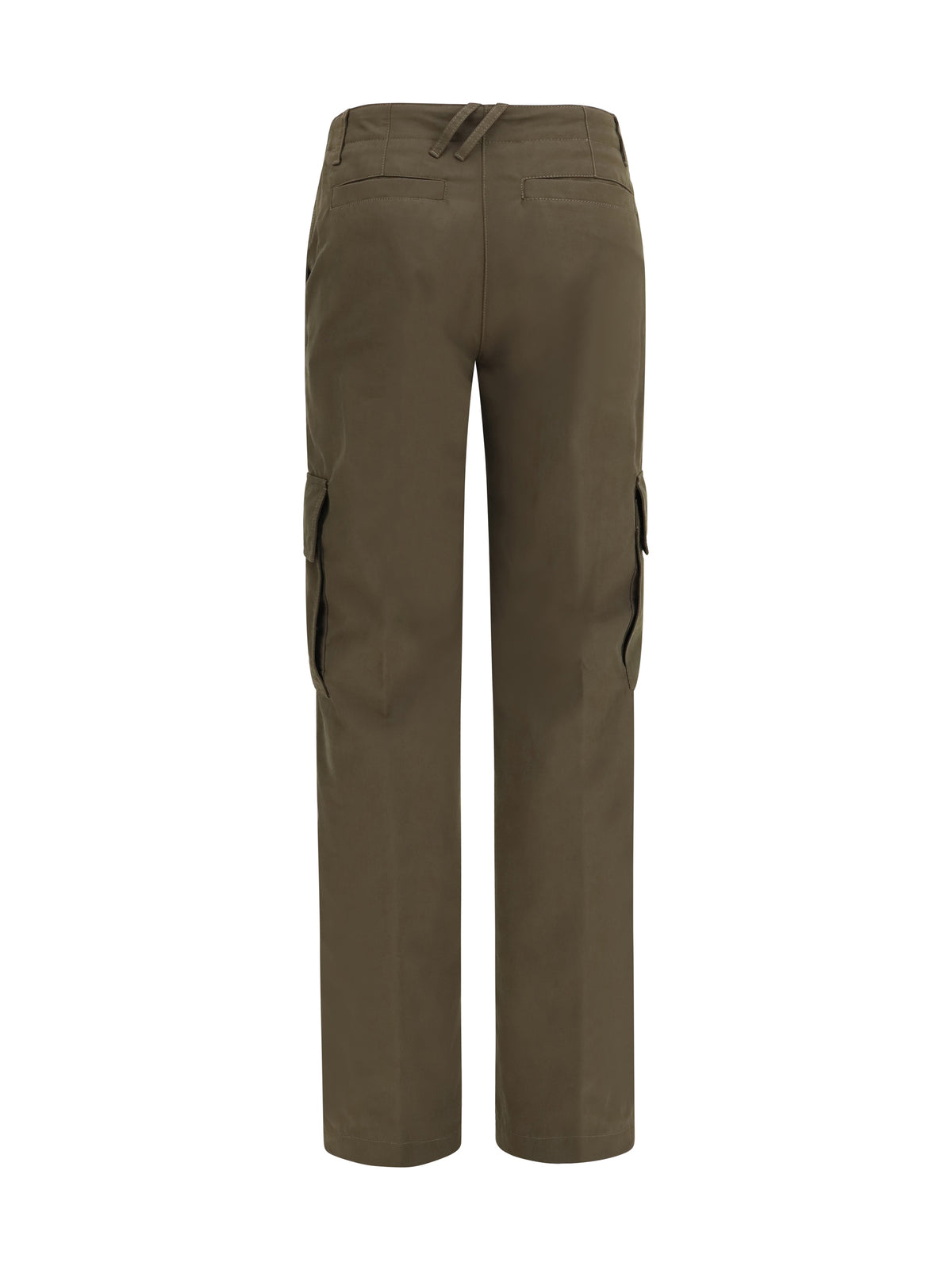 Burberry Women Gabardine Cargo Pants