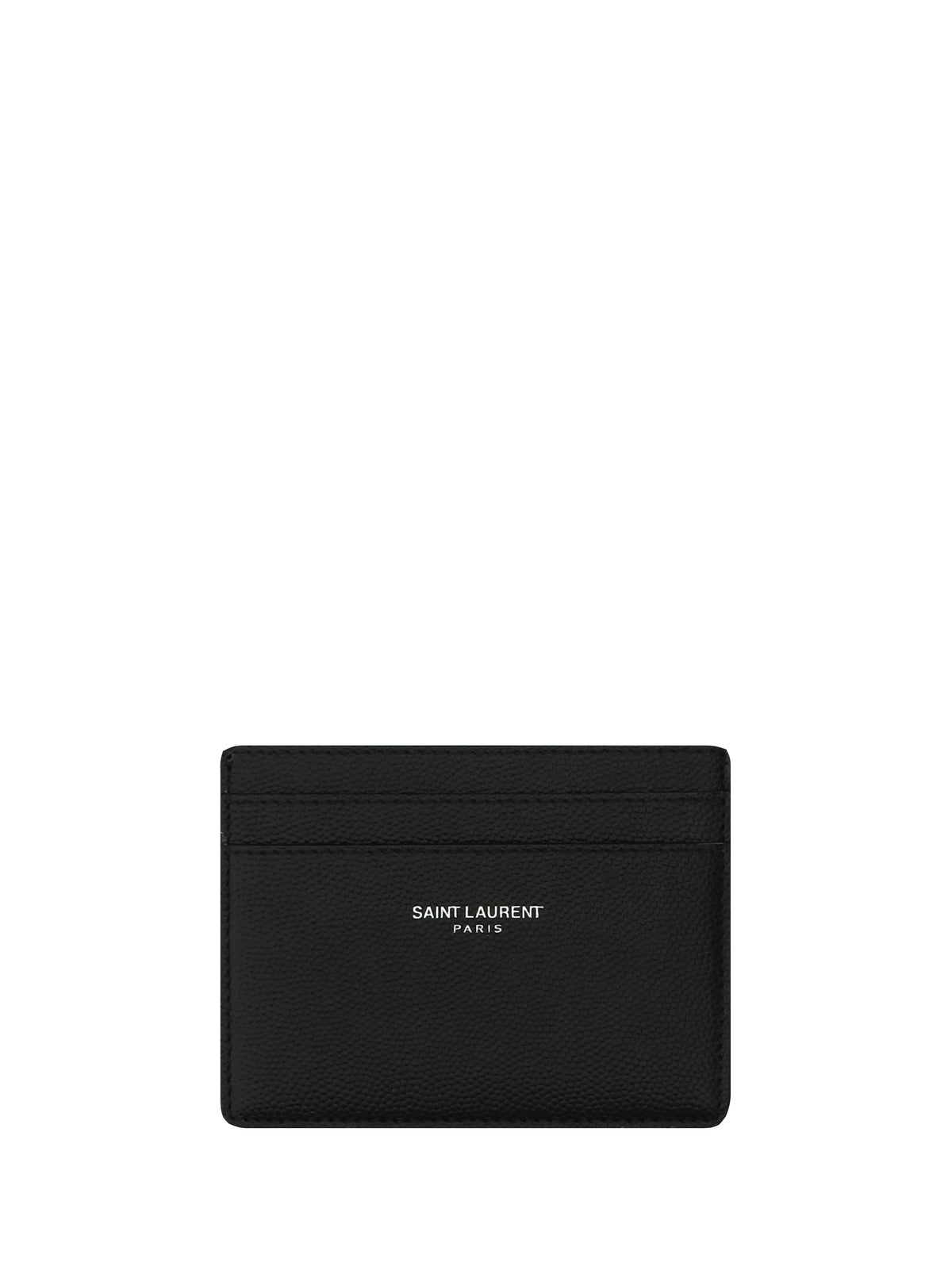 SAINT LAURENT Saint Laurent Men Grain De Poudre Leather Cardholder