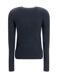Lisa Yang Women Airi Henley Sweater In Cotton And Cashmere