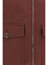 Brunello Cucinelli Men Wool Padded Vest