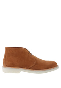 Brunello Cucinelli Whisky Suede Lace-Up Chukka Boots