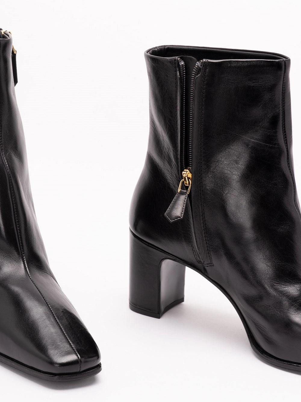 Prada Women Leather Booties