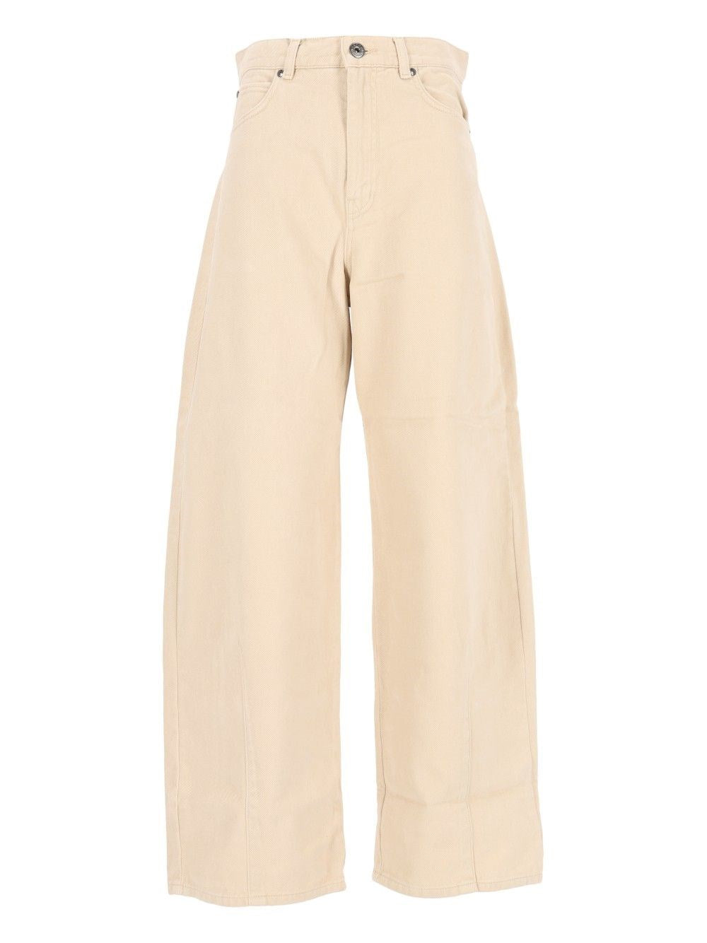 Weekend Max Mara Women Cotton Drill Trousers