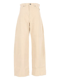 Weekend Max Mara Women Cotton Drill Trousers