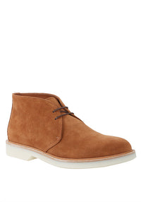 Brunello Cucinelli Whisky Suede Lace-Up Chukka Boots