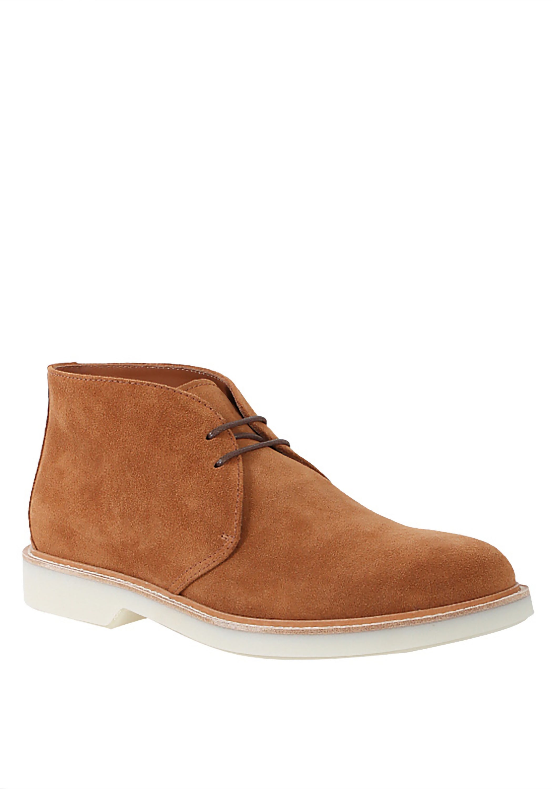 Brunello Cucinelli Whisky Suede Lace-Up Chukka Boots