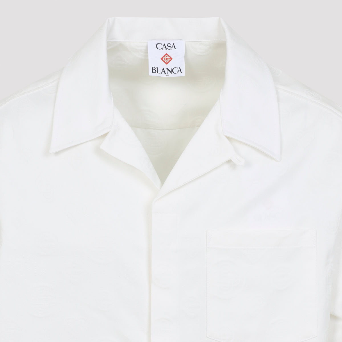 Casablanca Monogram Short Sleeves Shirt Men