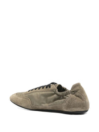 PRADA Prada Men Collapse Re-Nylon And Suede Elasticized Sneakers