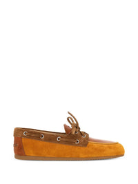 MIUMIU Suede Loafers With Laces Women