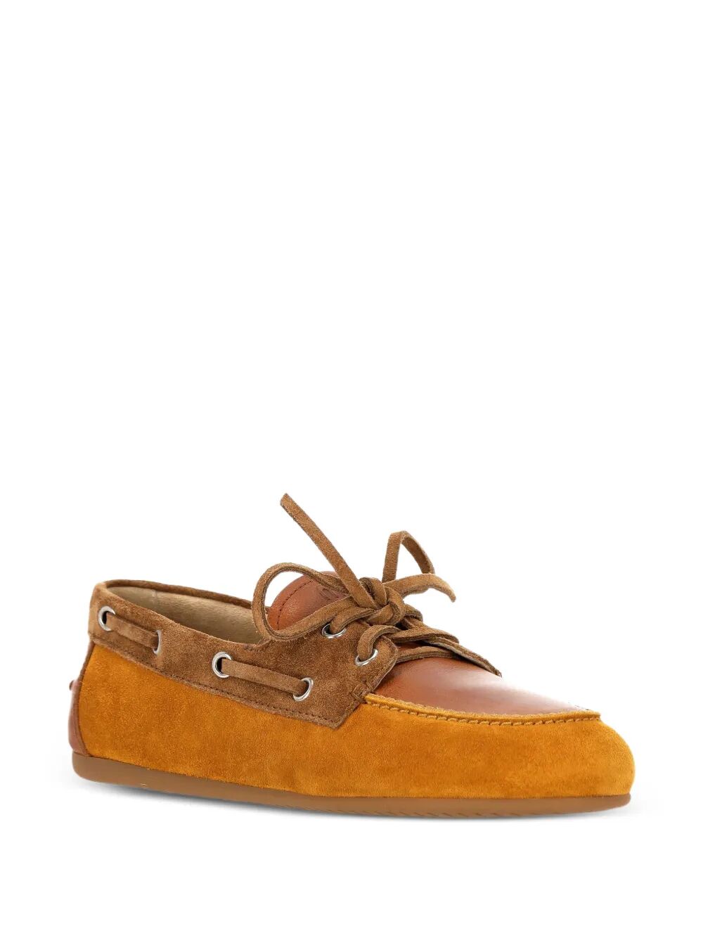 MIUMIU Suede Loafers With Laces Women