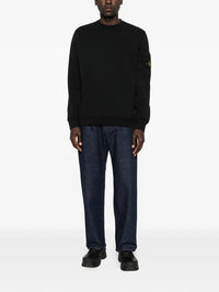 STONE ISLAND Stone Island Men Regular Fit Crewneck Midweight Sweatshirt With Pocket