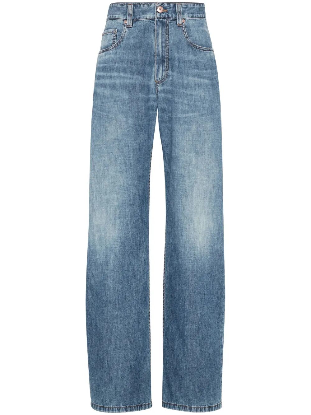 BRUNELLO CUCINELLI Brunello Cucinelli Women Lightweight Denim Contemporary Loose Jeans