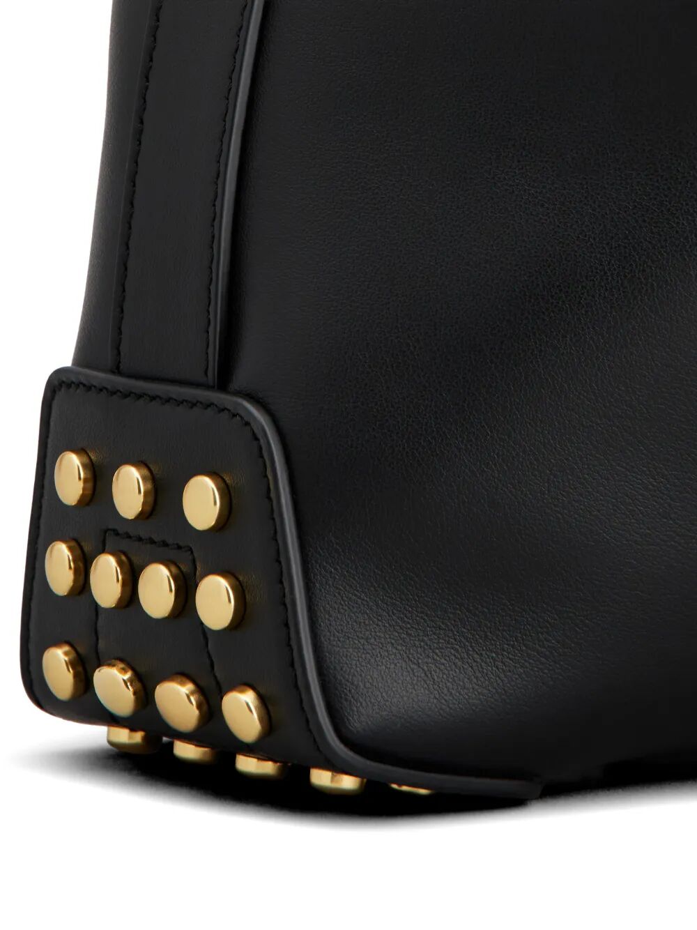 Tod's Women Metal Dots Leather Mini Bag