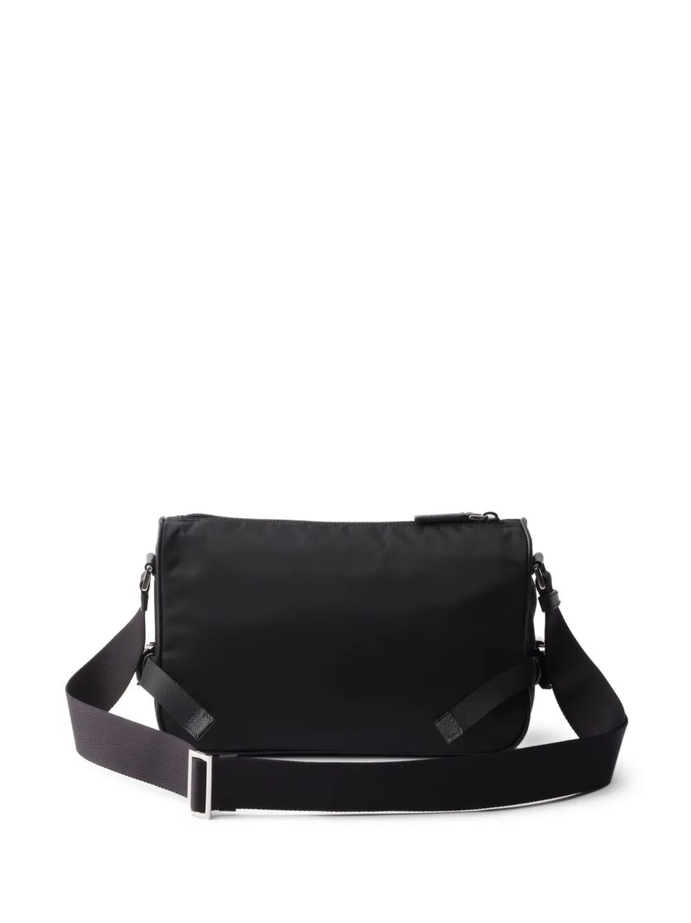 Prada Men Medium Re-Nylon And Saffiano Leather Shoulder Bag