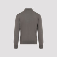 Brioni Long Sleeves Zip Polo Men