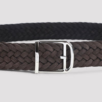 Brioni Braided Belt Men