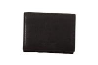 Dolce & Gabbana Dolce & Gabbana Black Leather Trifold Purse Belt Multi Kit Women's Wallet