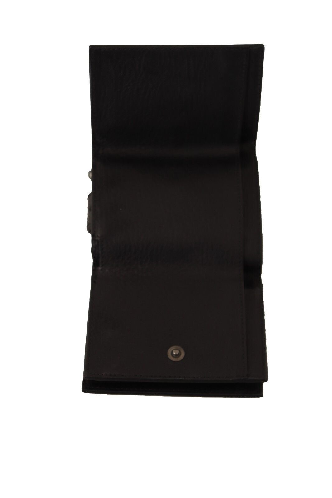 Dolce & Gabbana Dolce & Gabbana Black Leather Trifold Purse Belt Multi Kit Women's Wallet