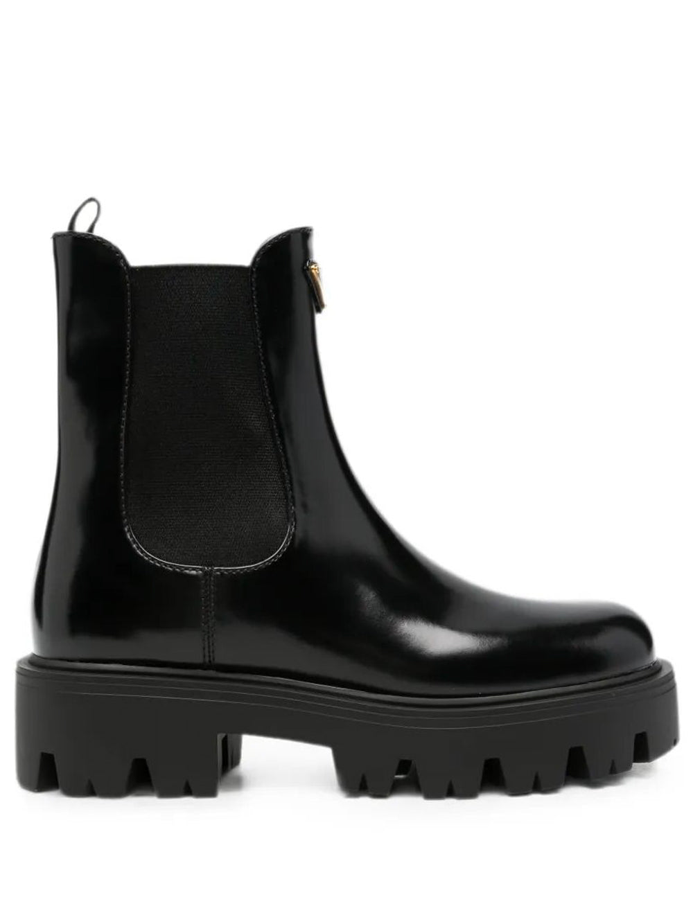 Prada Women Brushed Leather Booties