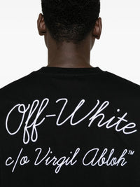 OFF-WHITE Off-White Men Script Logo Skate T-Shirt