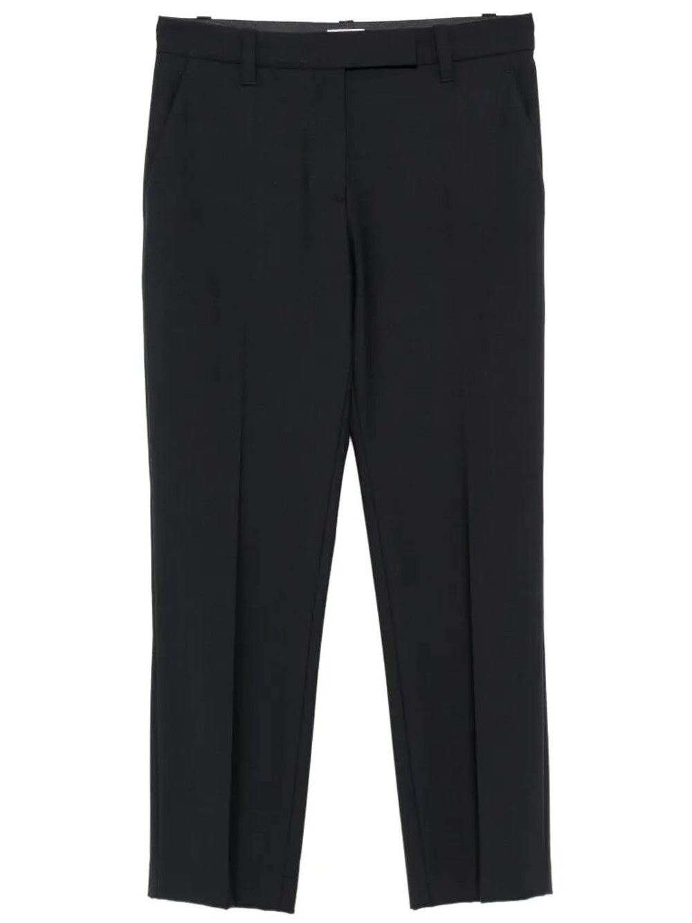 Brunello Cucinelli Women Pressed-Crease Wool Trousers