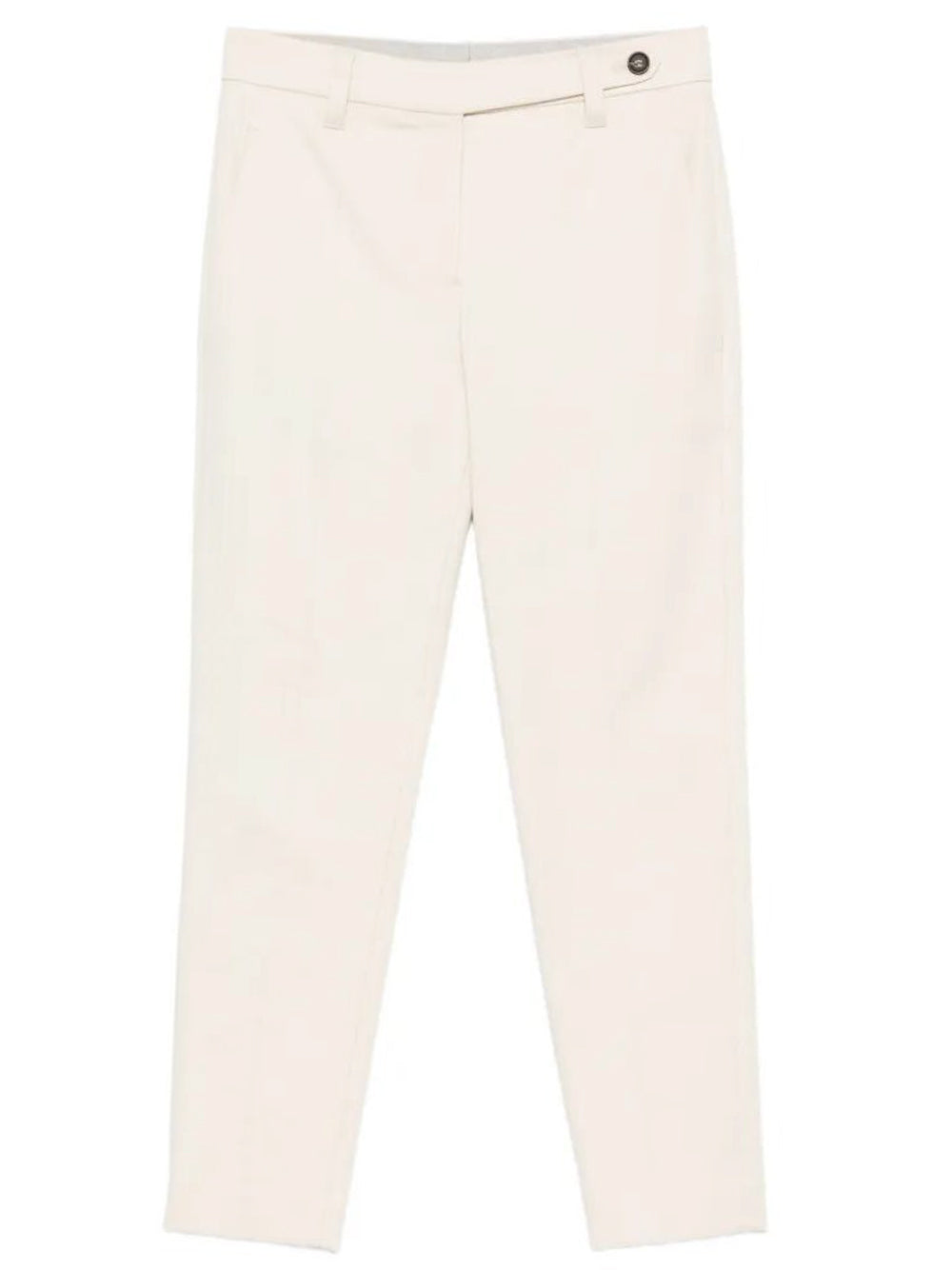 BRUNELLO CUCINELLI Tapered Leg Cotton Trousers Women
