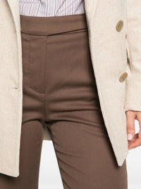Brunello Cucinelli Women Tapered Leg Cotton Trousers