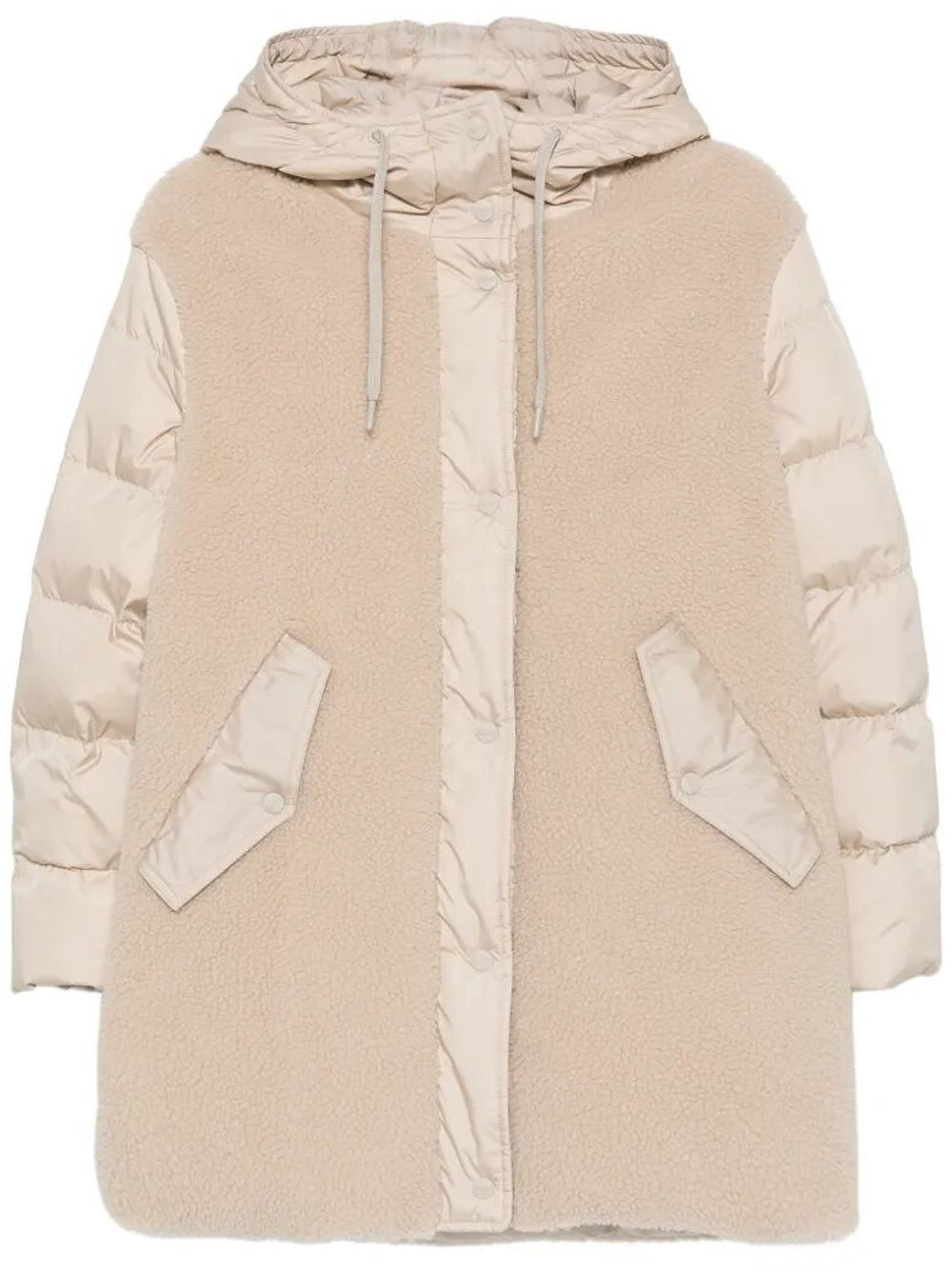 HERNO Panelled Padded Coat Women
