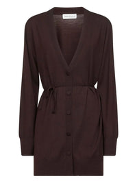 DRIES VAN NOTEN Dries Van Noten Women Tibati Long Cardigan With Thin Belt