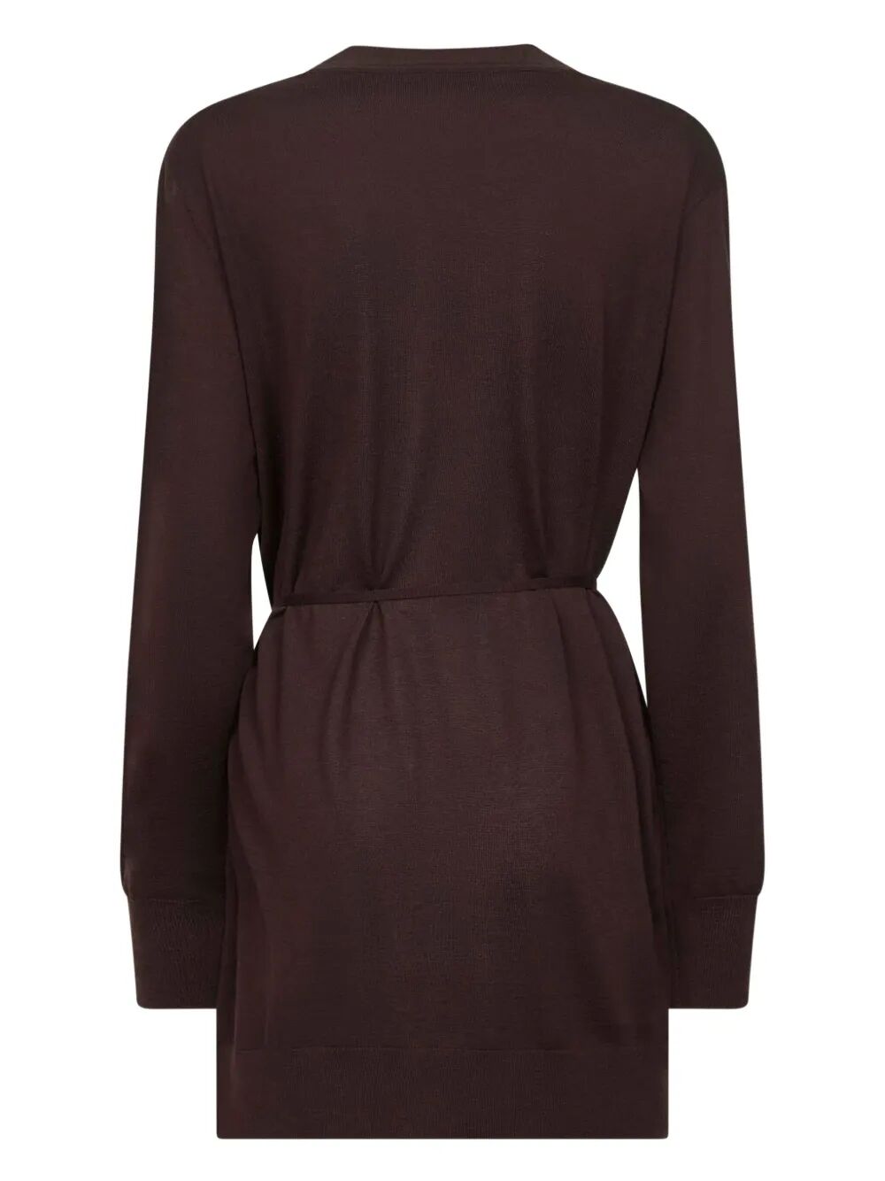DRIES VAN NOTEN Tibati Long Cardigan With Thin Belt Women