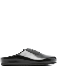 JACQUEMUS Les Mules Derbie In Patent Leather Women