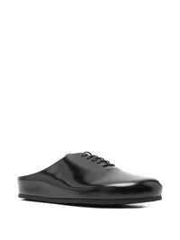 JACQUEMUS Les Mules Derbie In Patent Leather Women