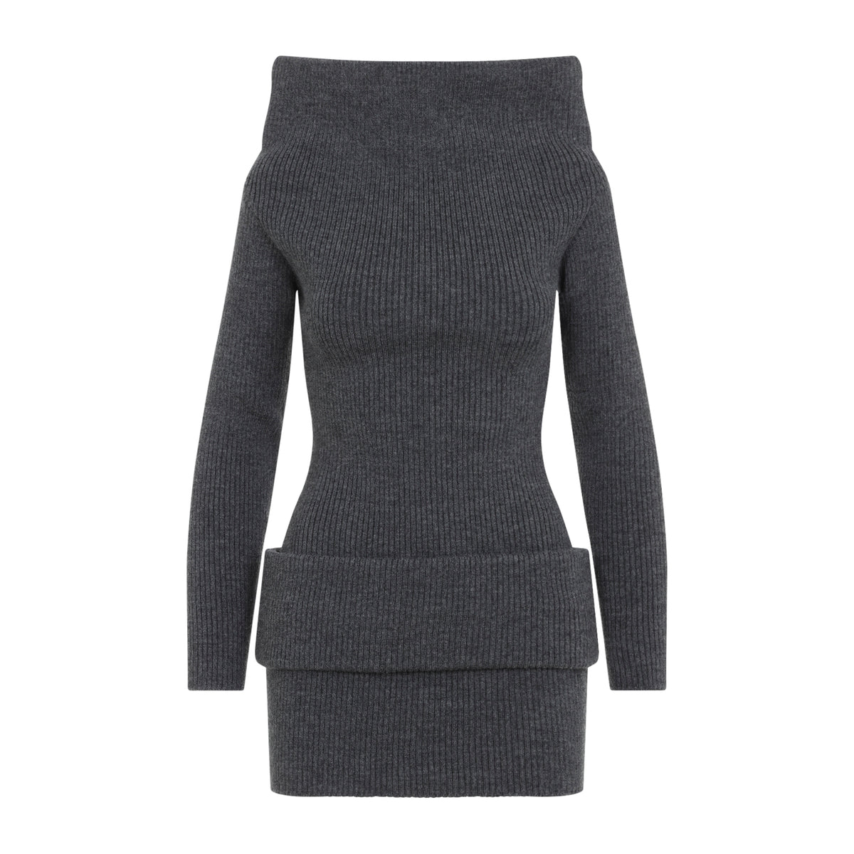 Jean Paul Gaultier Leather Tag Details Short Dress Women