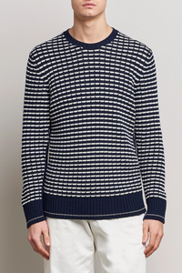 Orlebar Brown Orlebar Brown Lorca Side Stripe-277195-Night Iris/sea Mist