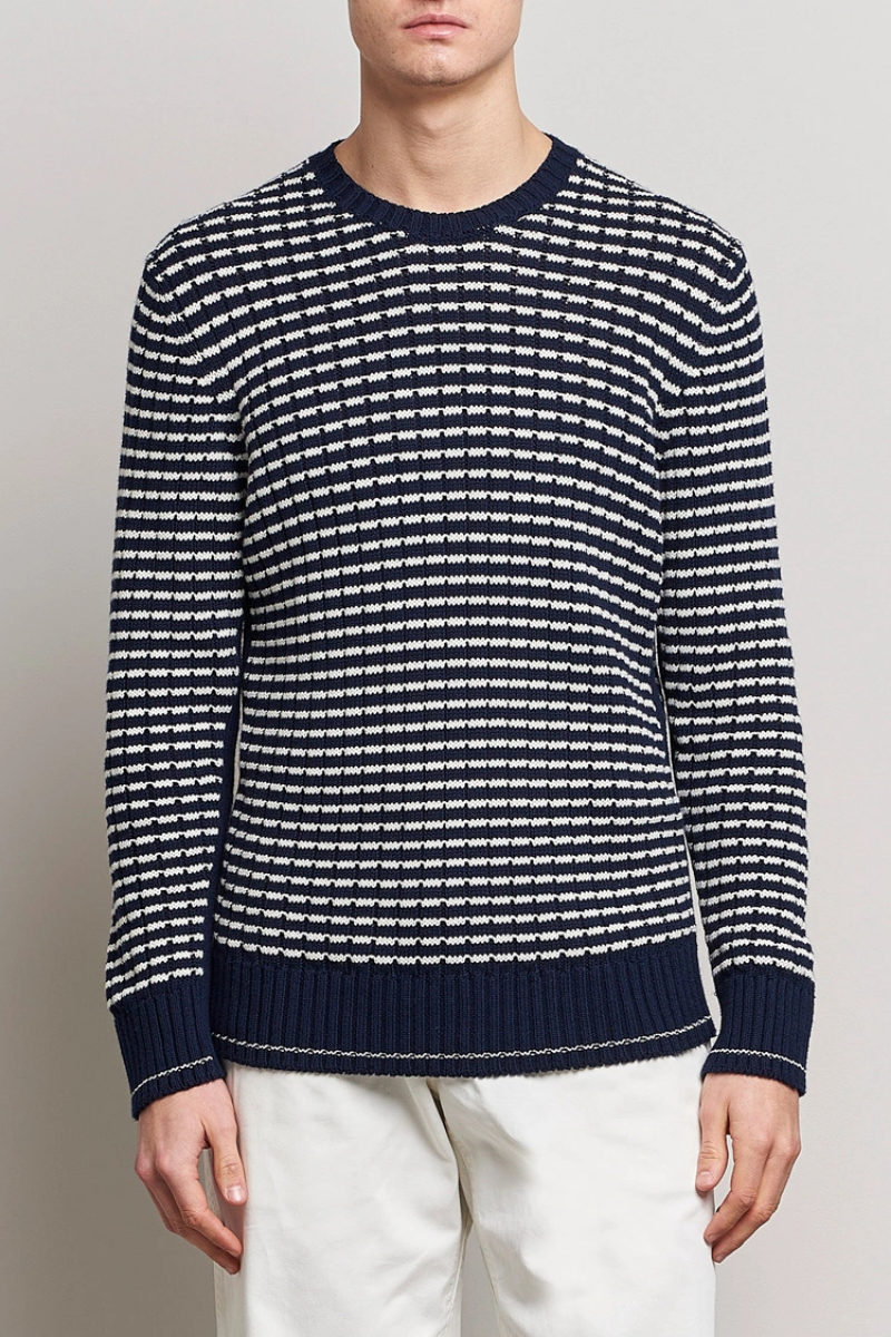 Orlebar Brown Orlebar Brown Lorca Side Stripe-277195-Night Iris/sea Mist