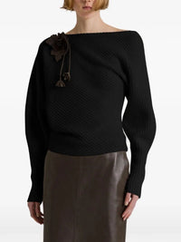 Alberta Ferretti Women Wide Boat-Neck Sweater