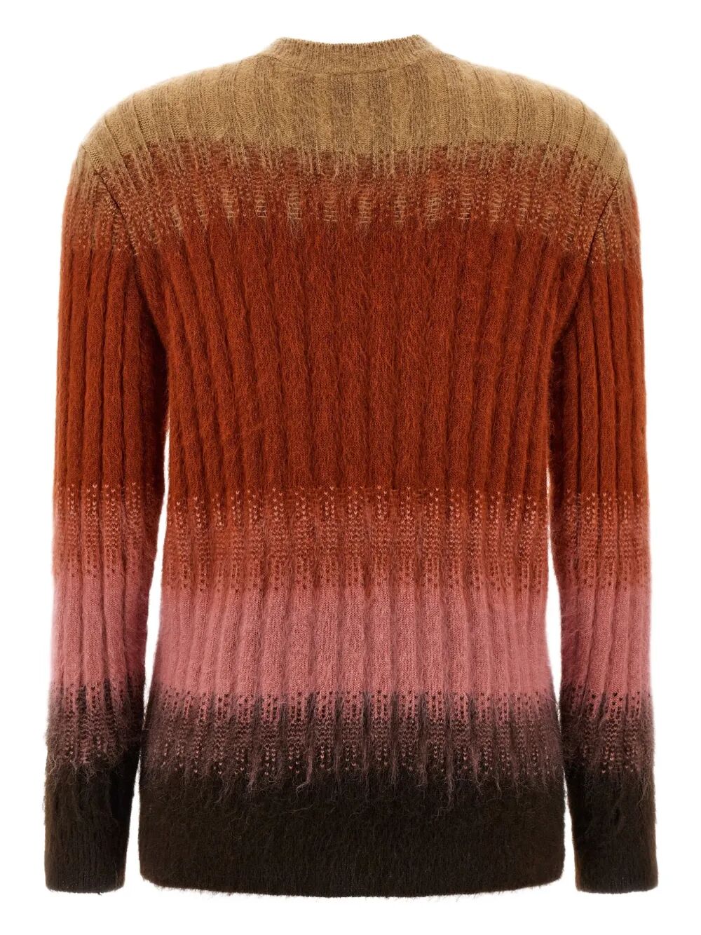 FENDI Gradient Mohair And Wool Fitted Jumper Women