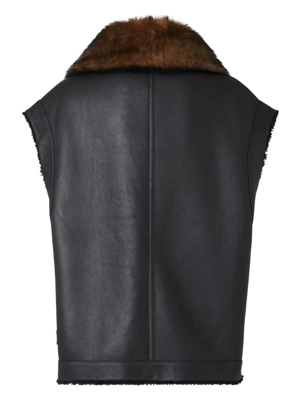 FENDI Nappa Shearling Gilet Women