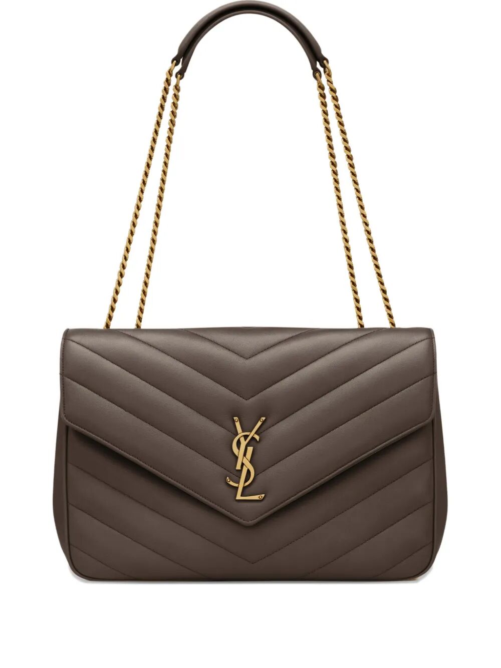 SAINT LAURENT PARIS New Loulou Large Bag In Matelassé Lambskin Women