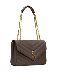 Saint Laurent Women New Loulou Large Bag In Matelassé Lambskin
