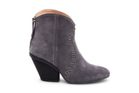 Hogan Eyelet-Embellished Suede Boots